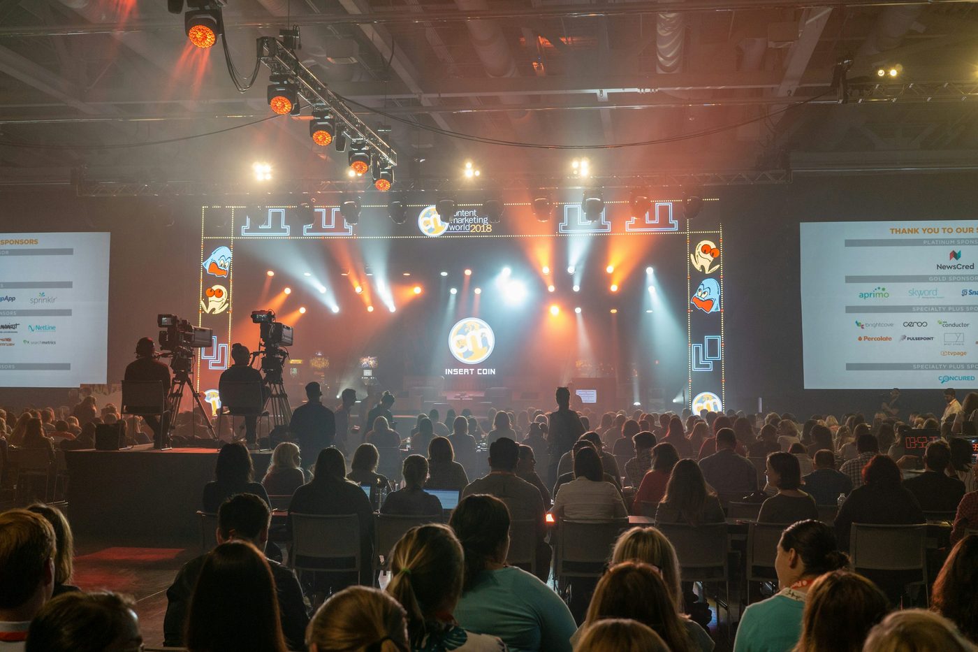 Event Landing Page example website preview